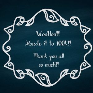 WooHoo!!! 100k!!! 🎉🎉 Thank you all!
